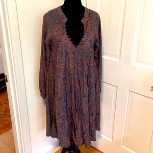 Natalie Martin Moroccan Tile Fiore Dress Large